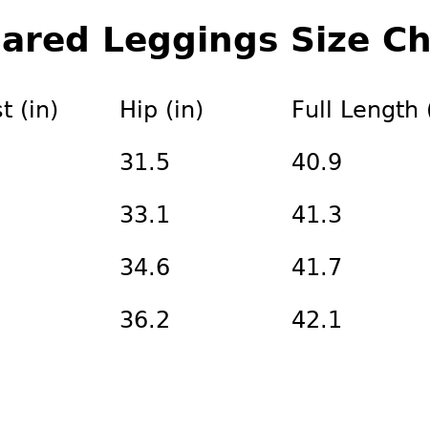 Performance Leggings - Flared