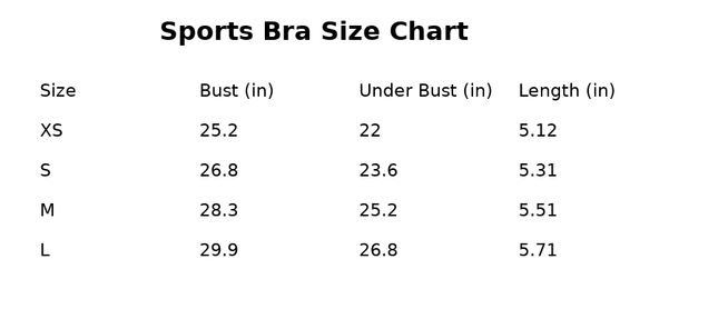 Performance Strappy Bra